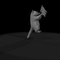 raccoon-standard-bearer-hyperrealistic-anthro-miniature-129711 — thumbnail 8