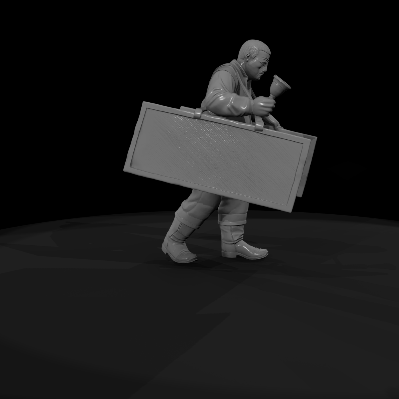 Medieval Town Crier — Figure & Railway Layouts