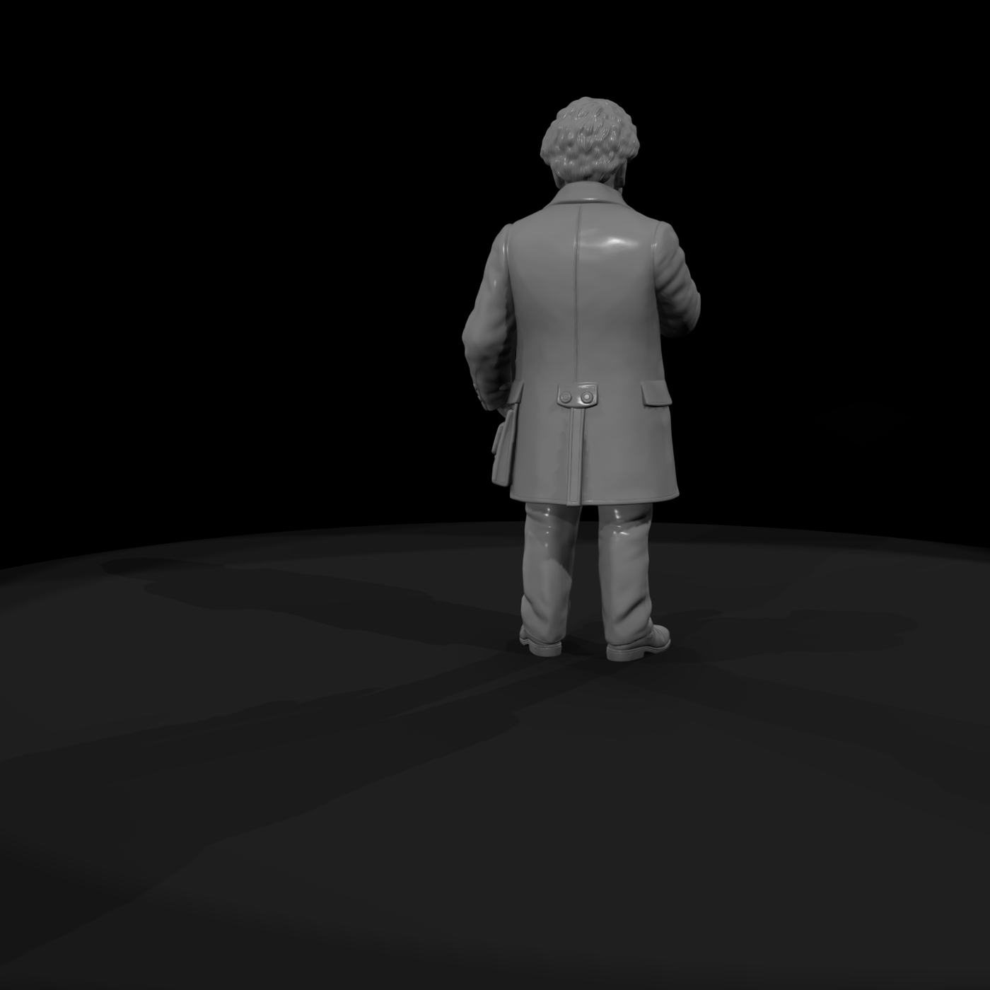 Hist 0154 Historical Charles Babbage Miniature Fig