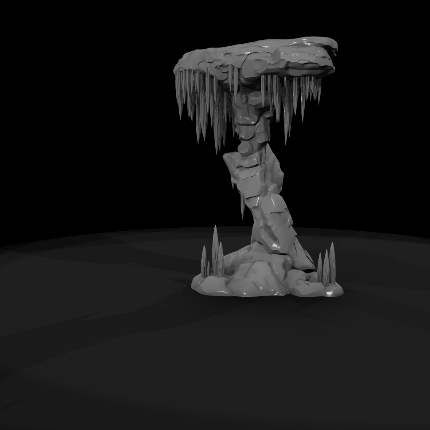 Stalactite Pillar — Cave Terrain Centerpiece ( Compatible)