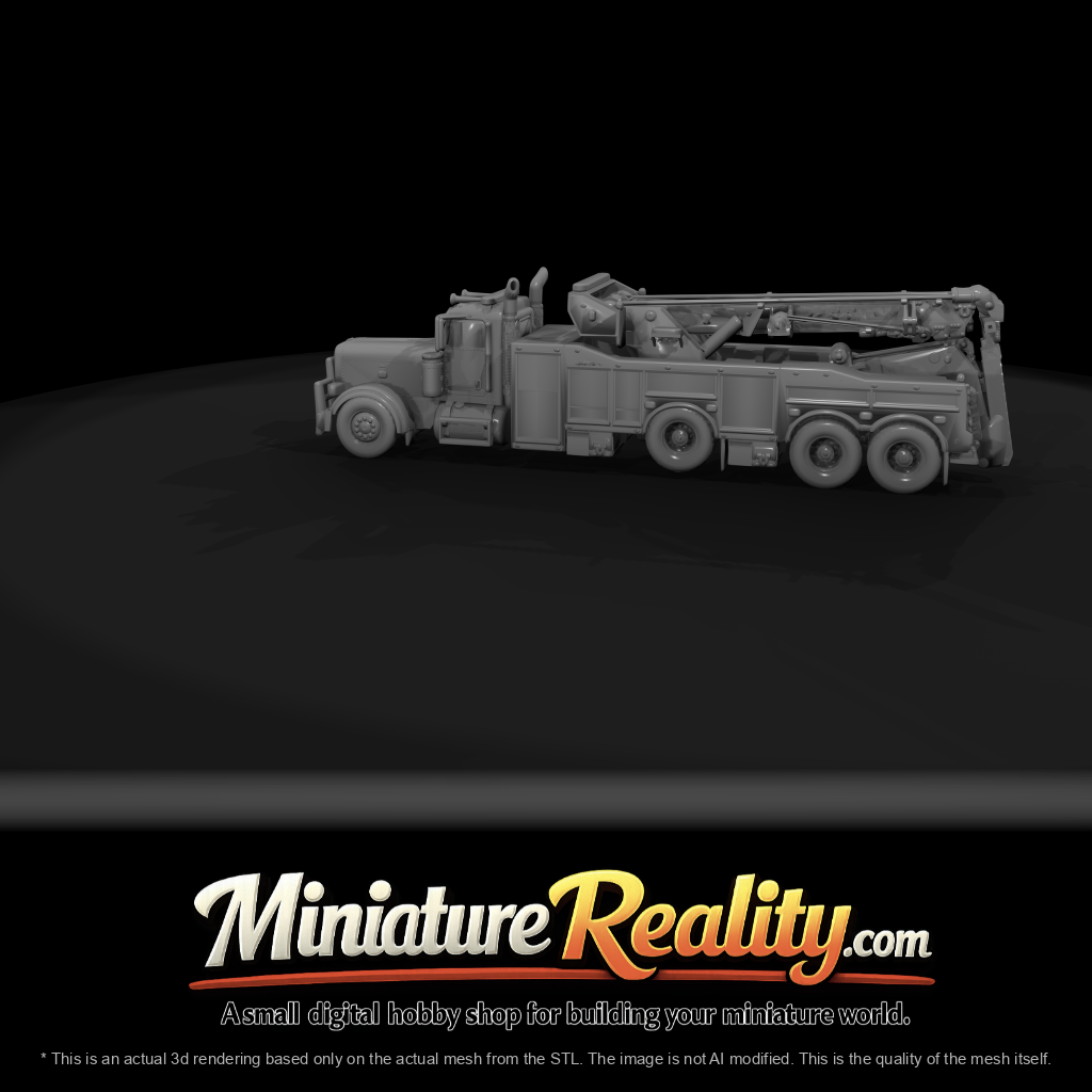 Heavy-Duty Wrecker Tow Truck