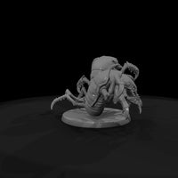 stylized-two-headed-alien-centipede-miniature-3d-m — thumbnail 7
