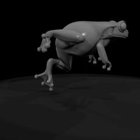 stylized-tree-frog-miniature-leaping-pose-for-dioramas-displays-844681 — thumbnail 8