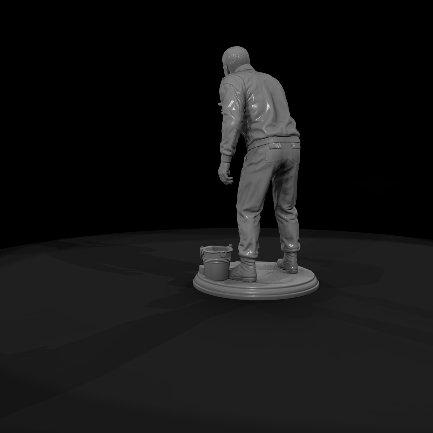Poparc 0286 Boxing Corner Trainer Alternate Pose