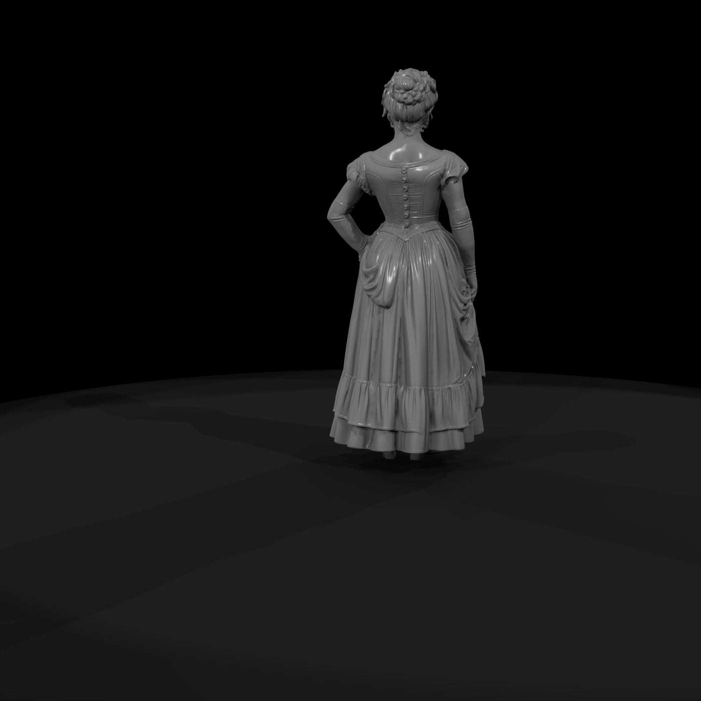 historical-dress-3d-model