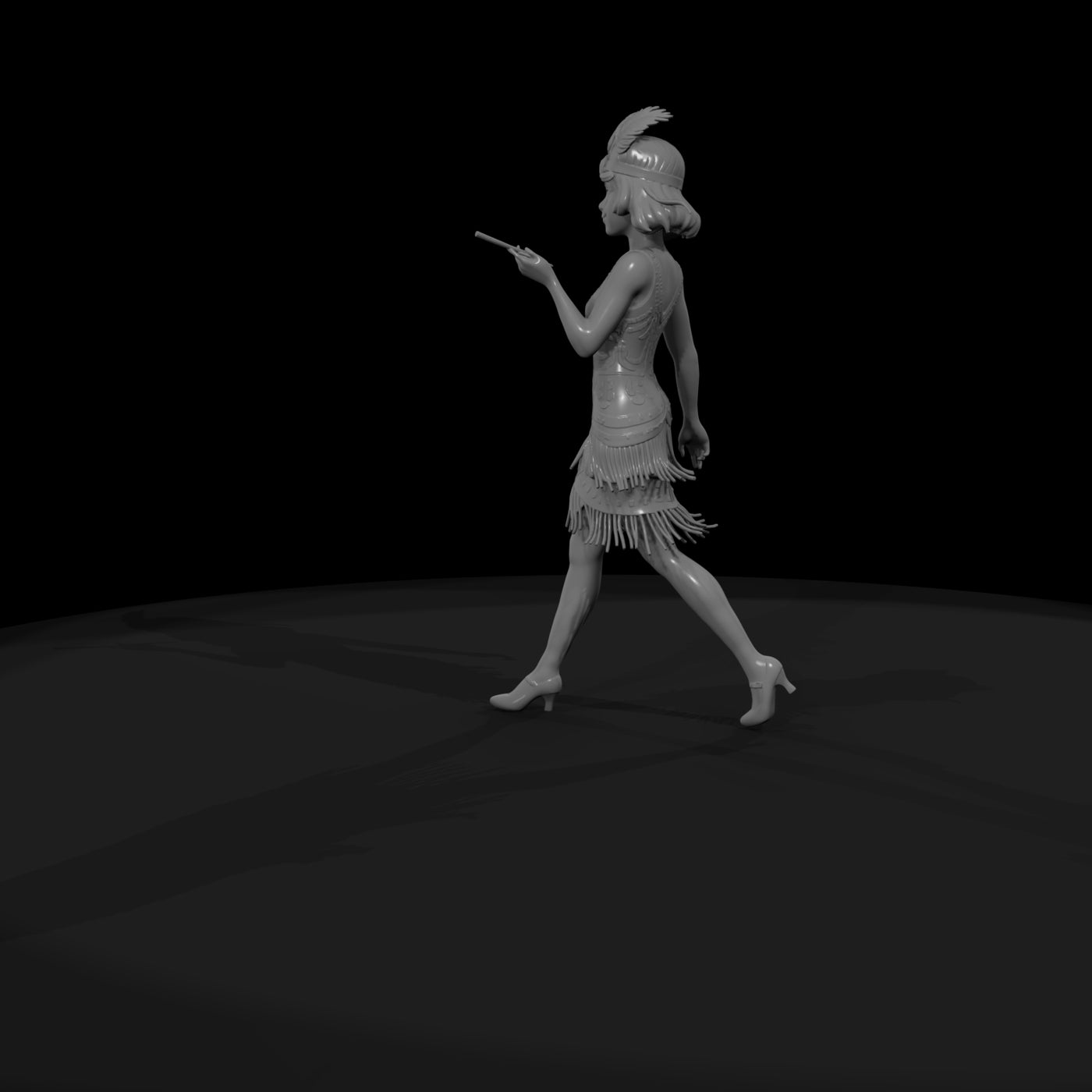 flapper-woman