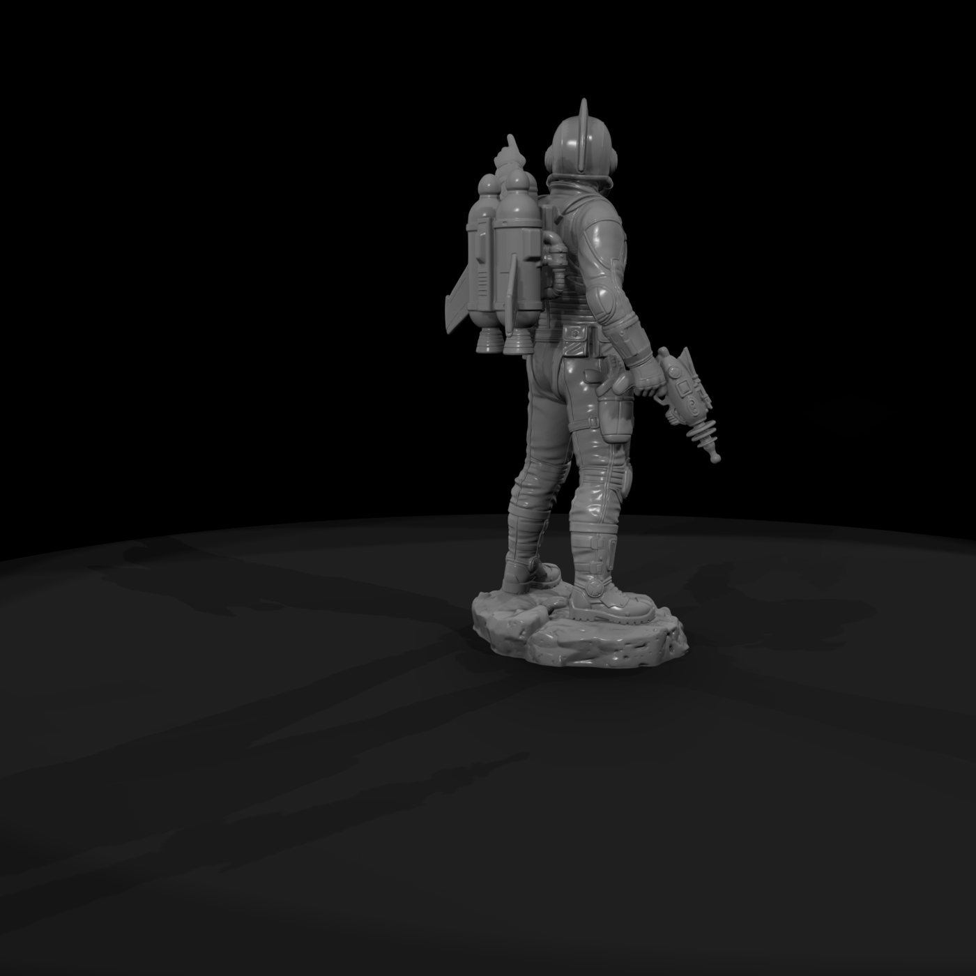 Poparc 0075 Retro Rocket Captain Alternate Pose