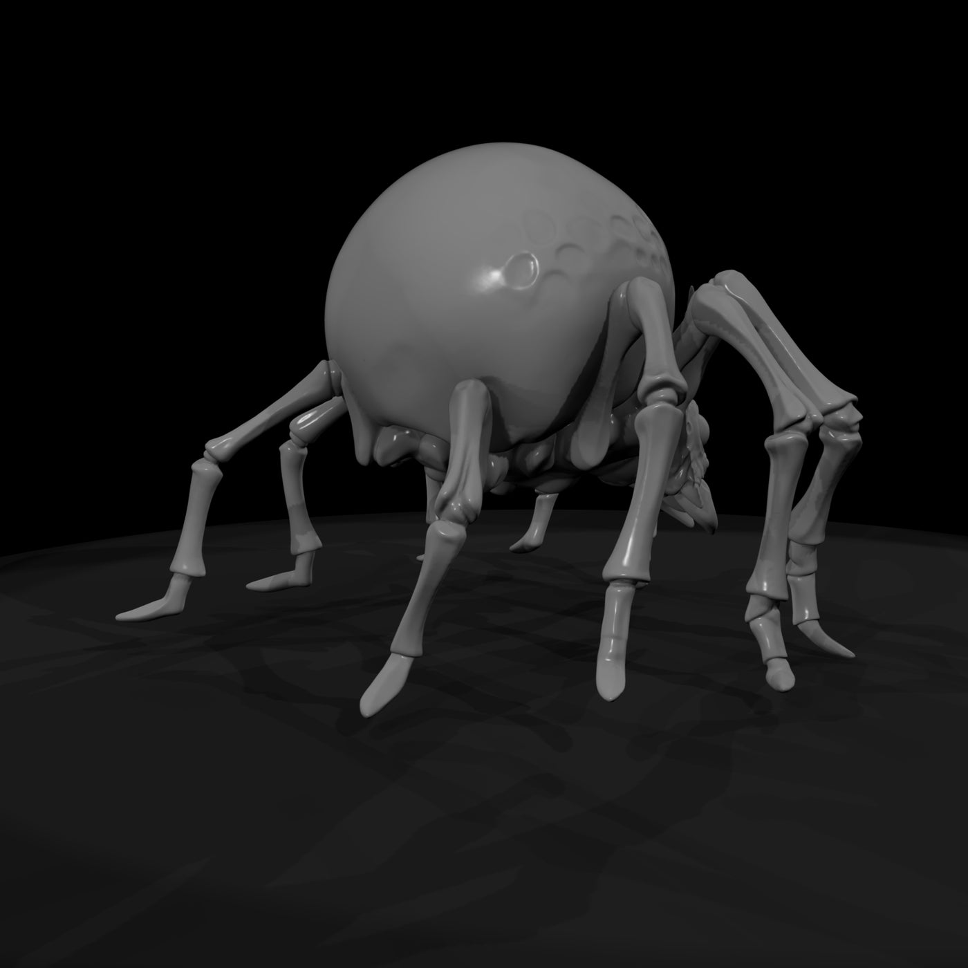 stylized-monstrous-cave-spider-miniature-tabletop-diorama-172047