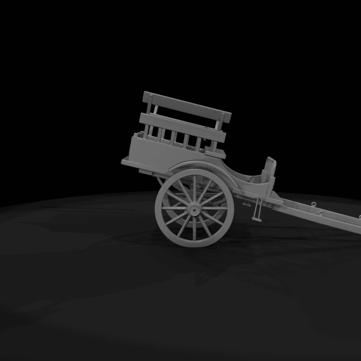 20260612 Wooden Two Wheeled Cart F8Cdb0F4D5