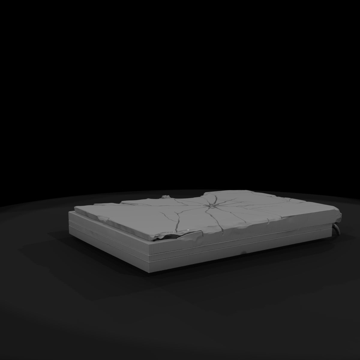 damaged-concrete-road-slab-diorama-terrain-815880