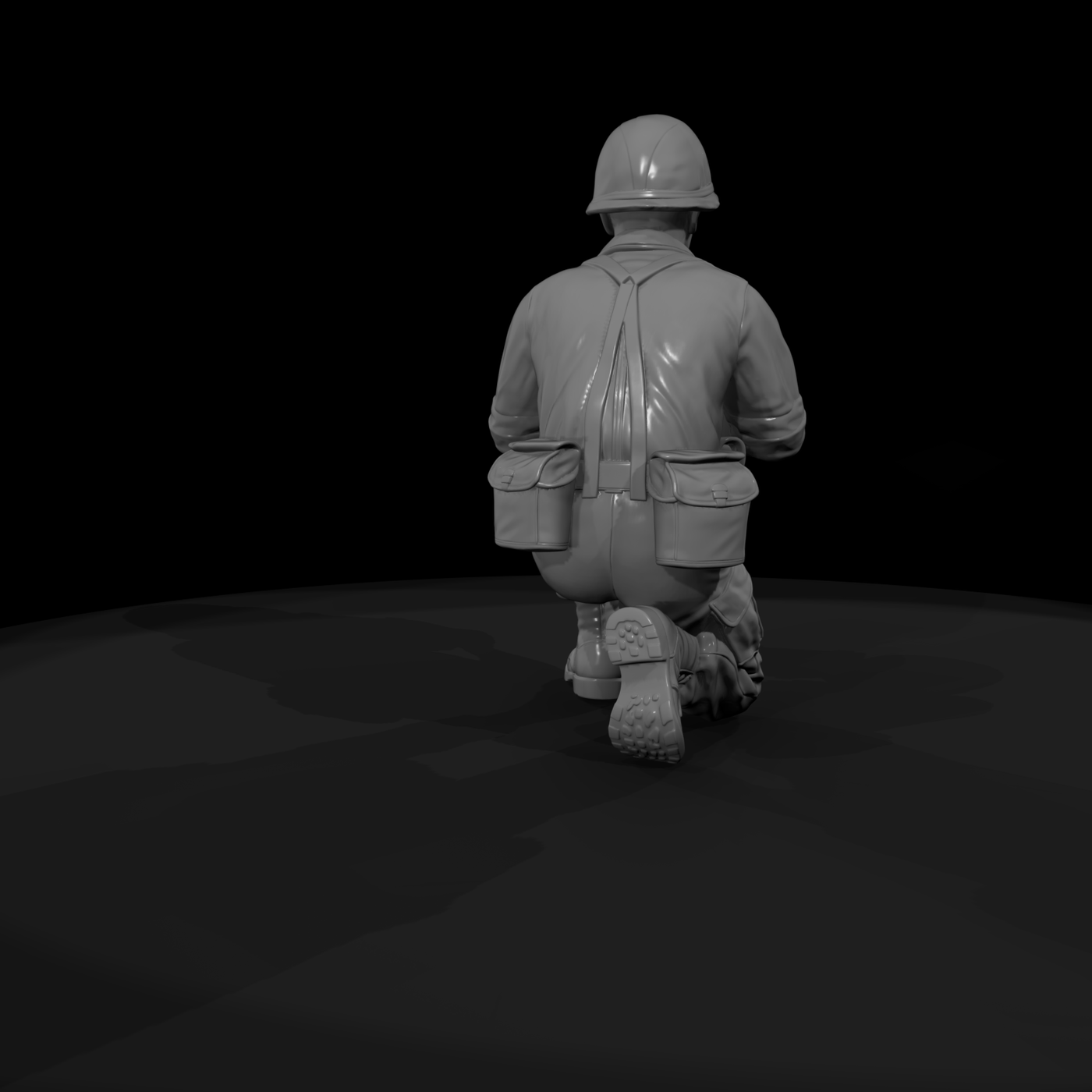 Vn Army 074 Vietnam U S Army Supply Clerk Figure