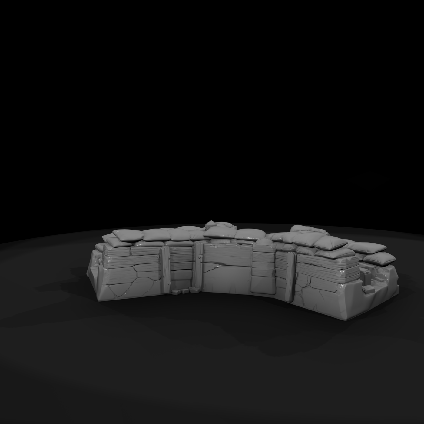 Trench Junction Fighting Position