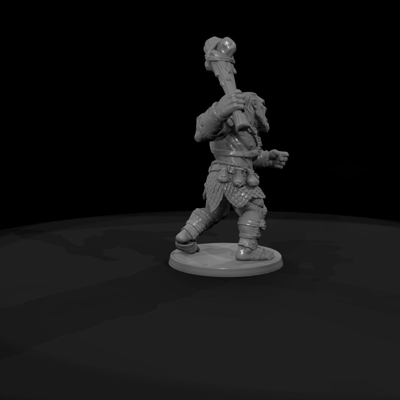 Hulking Ogre with Bone Club