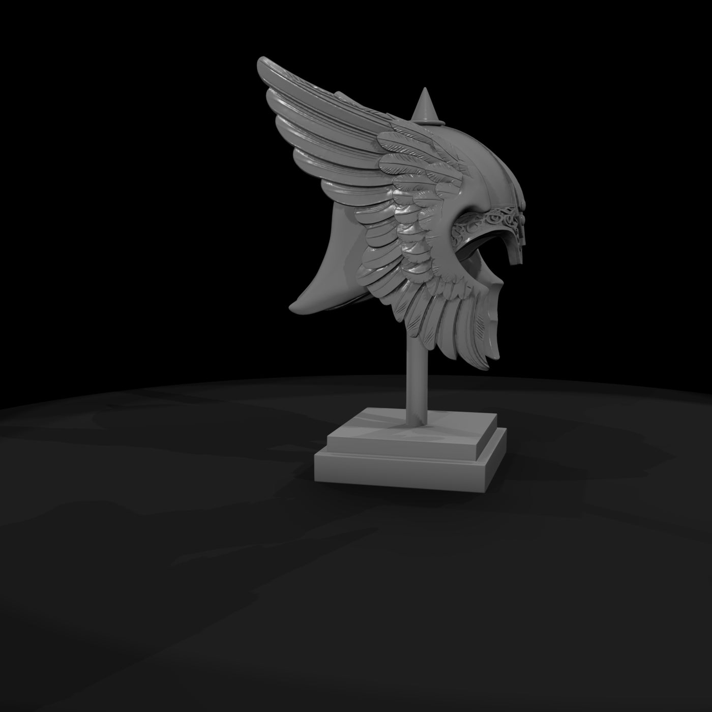 stylized-winged-viking-helmet-miniature-diorama-tabletop-065918