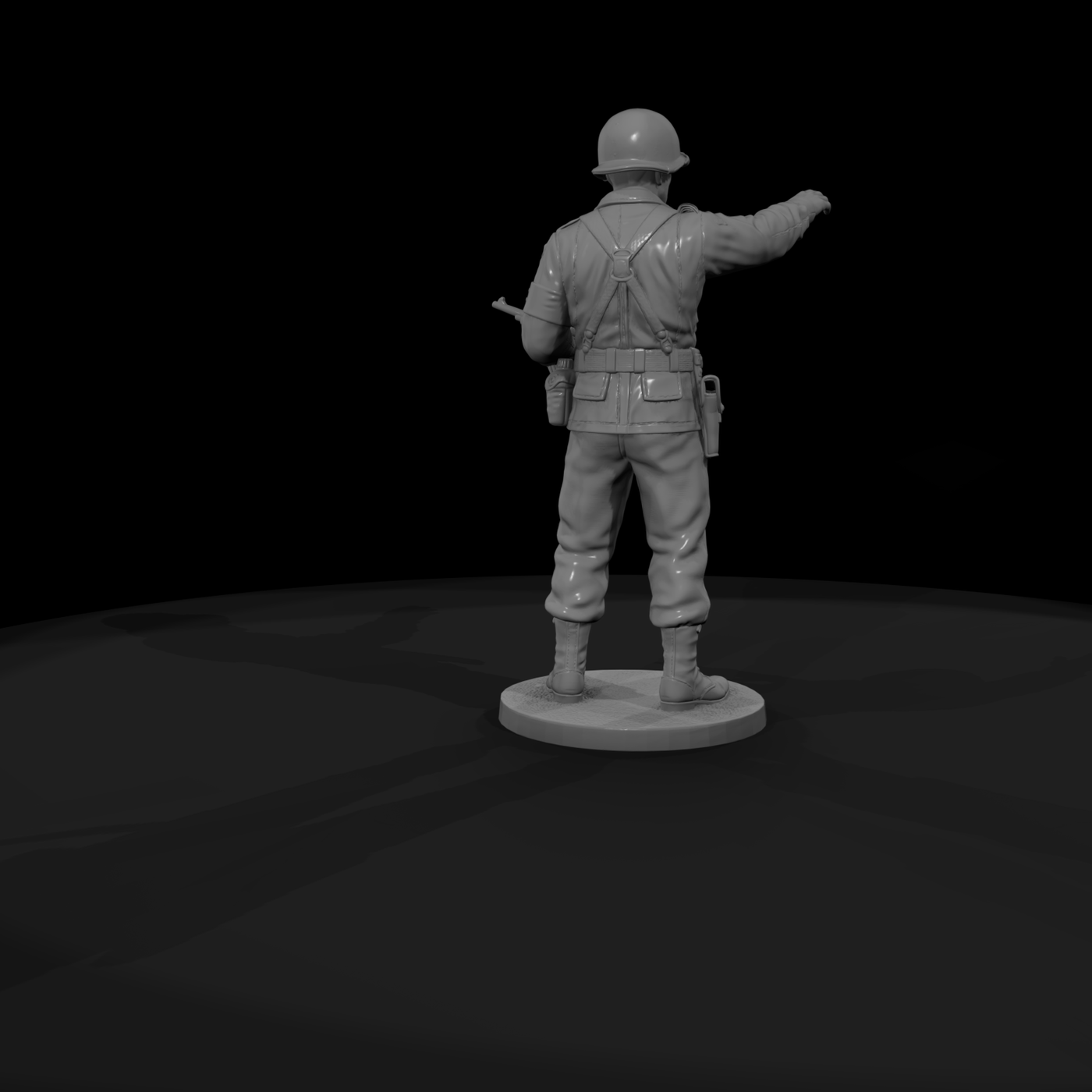 Ww2H 040 United States Military Policeman