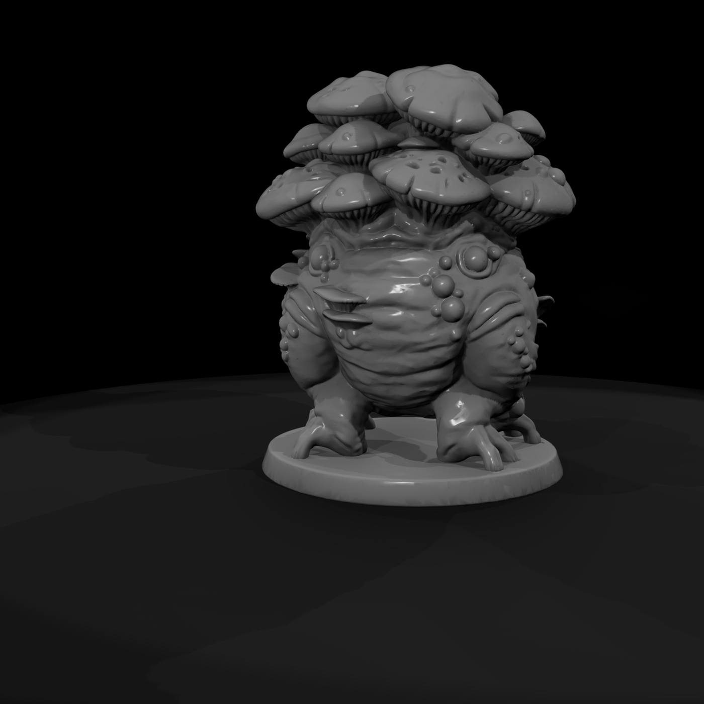 Creature Spore Cap Fungal Beast