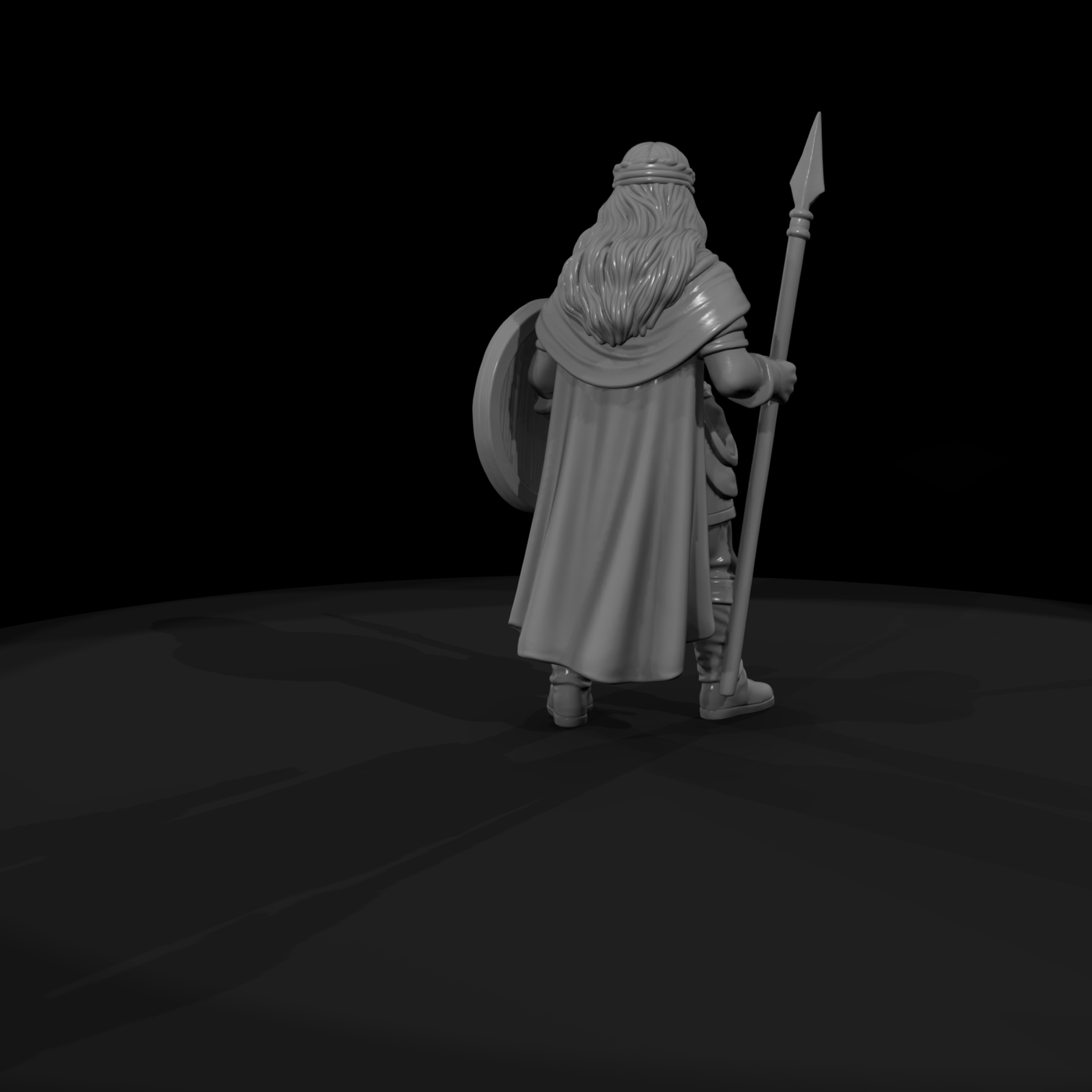 Myth 0320 Mythology Valkyrie Shield Bearer Miniatu
