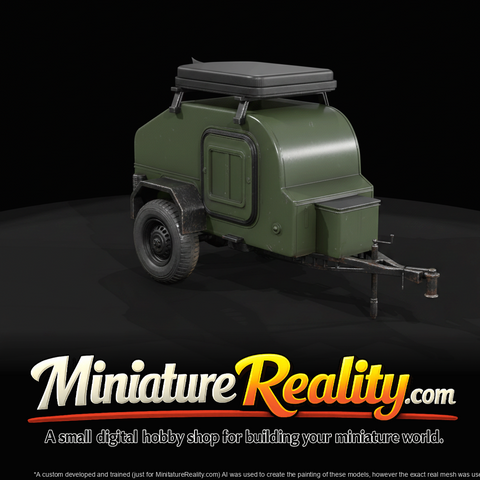 Small military utility trailer (single-axle)