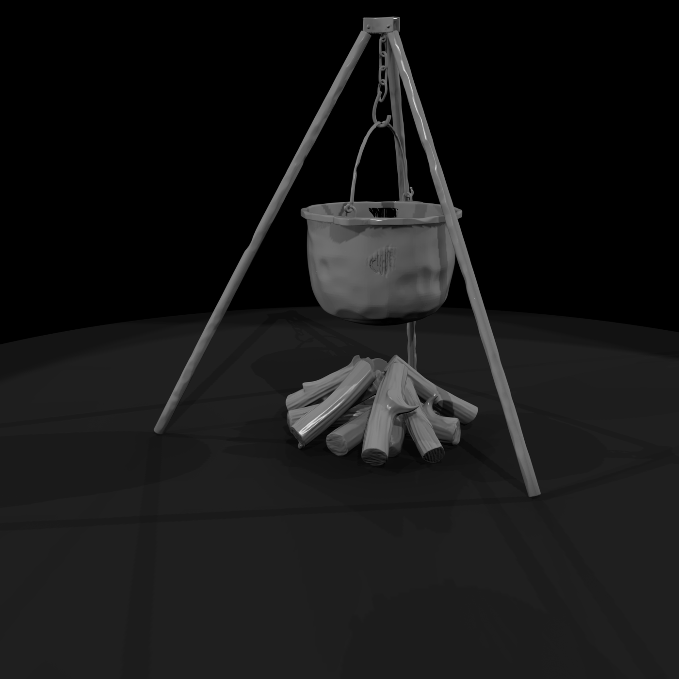 campfire cooking pot