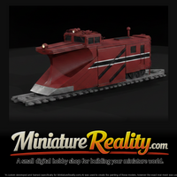 Canadian national snow plow miniature, three-quarter view — thumbnail 4