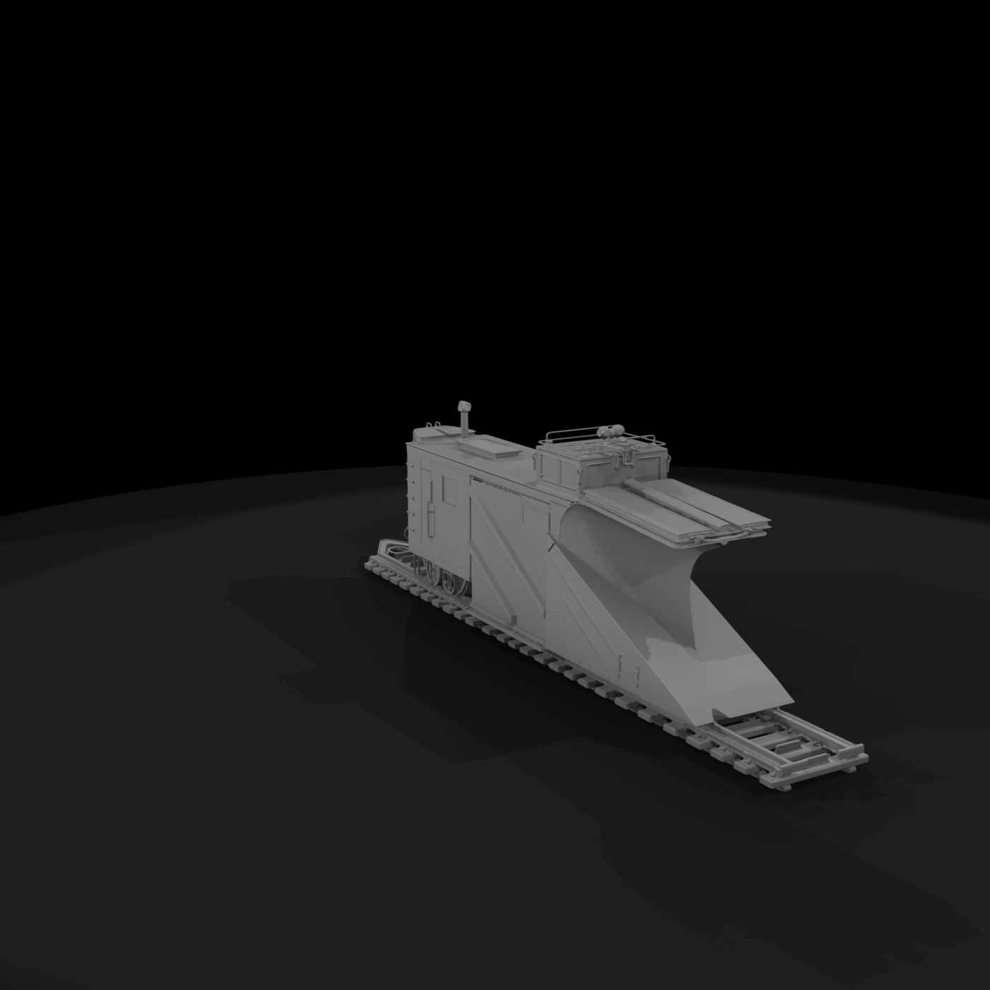 Canadian National Snow Plow