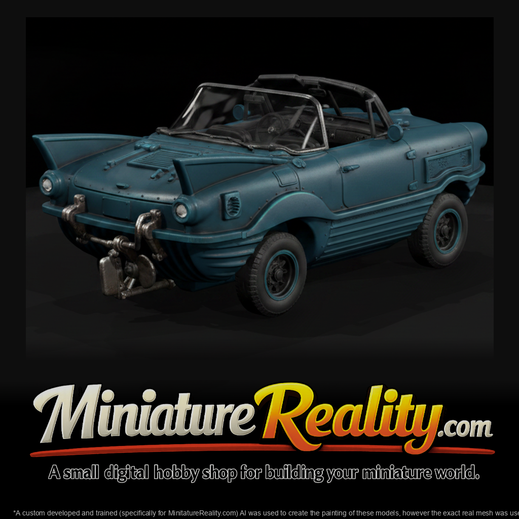Kit Car Aqua Cruiser miniature, three-quarter view
