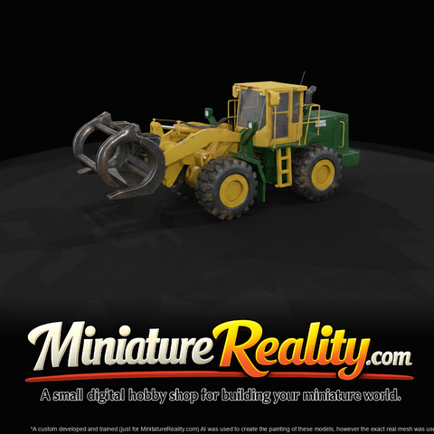 Cat Logging Loader With Grapple (1990s-2000s)