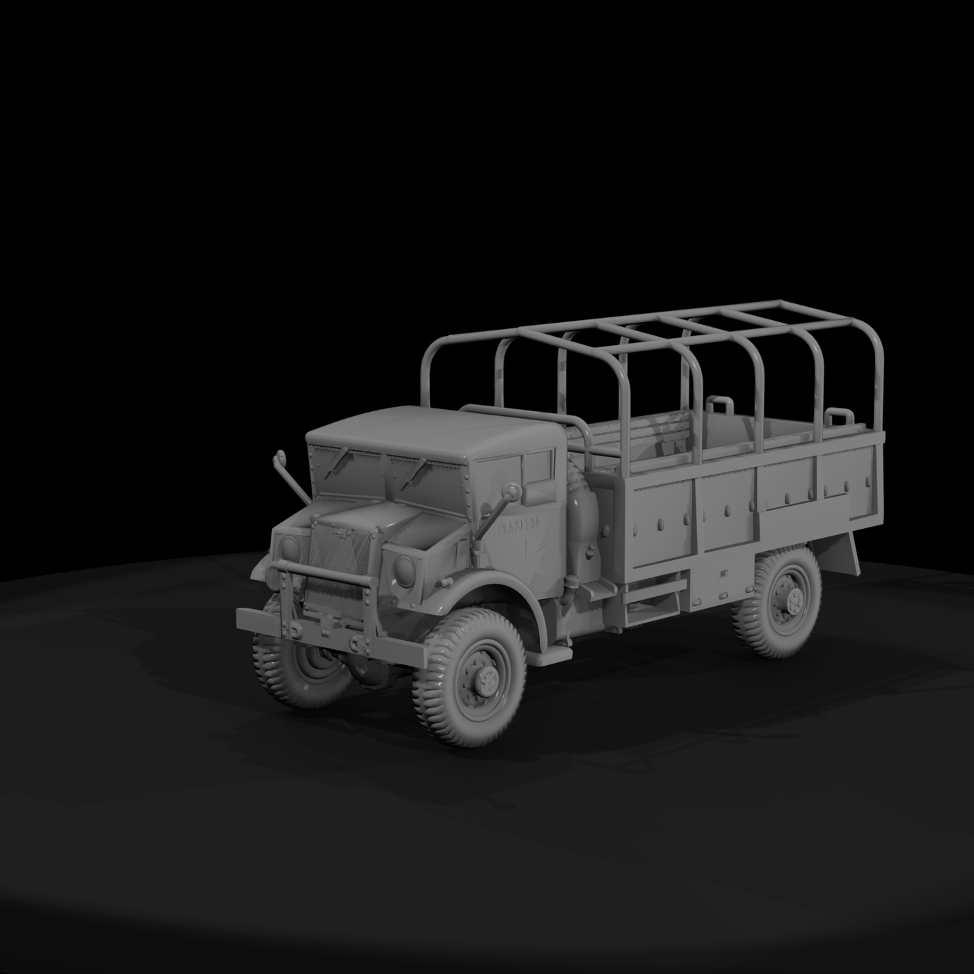 Chevy C60 Military troop truck