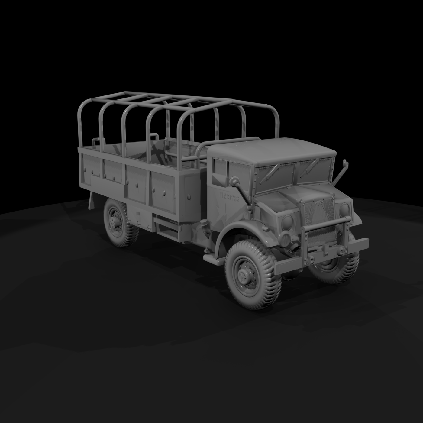 Chevy C60 Military troop truck