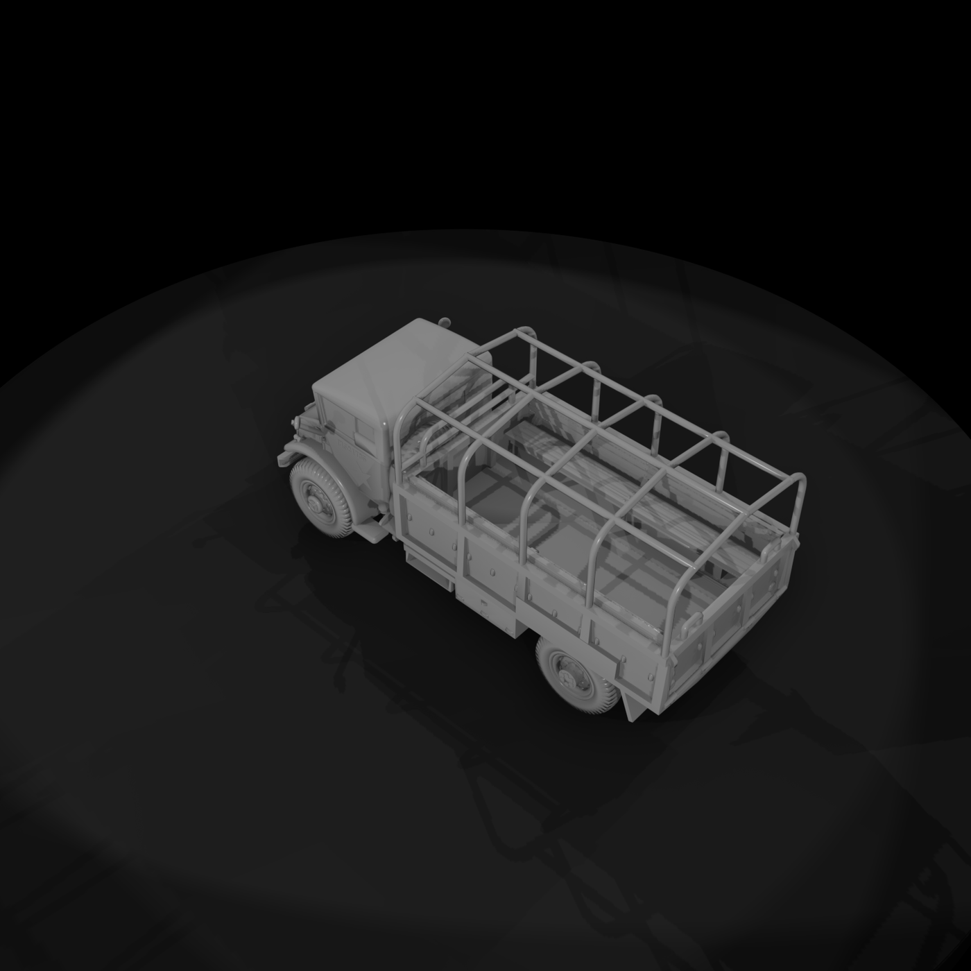 Chevy C60 Military troop truck