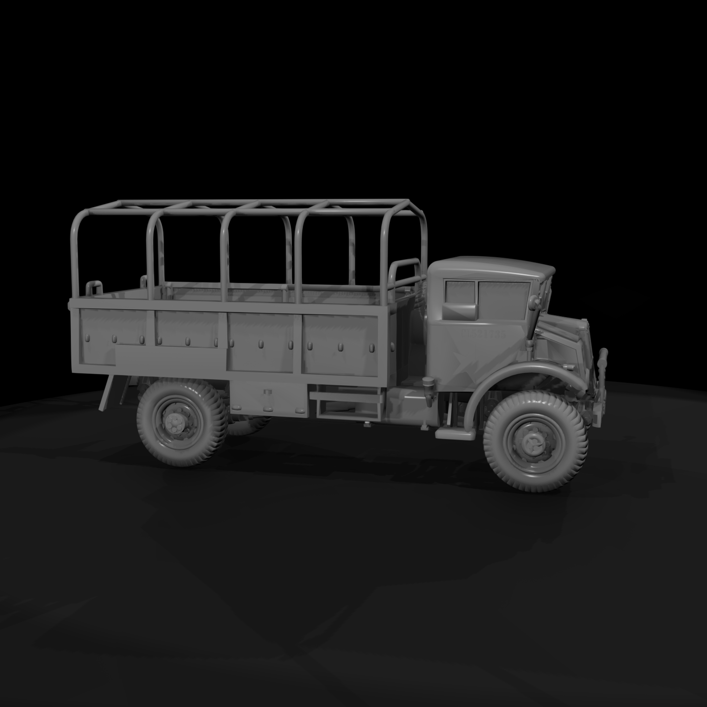 Chevy C60 Military troop truck