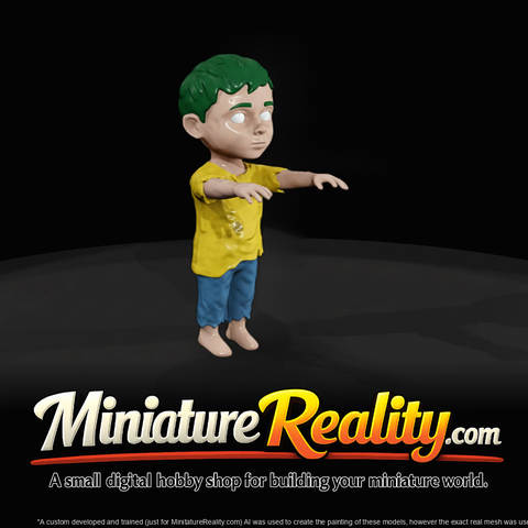 Child Zombie Miniature