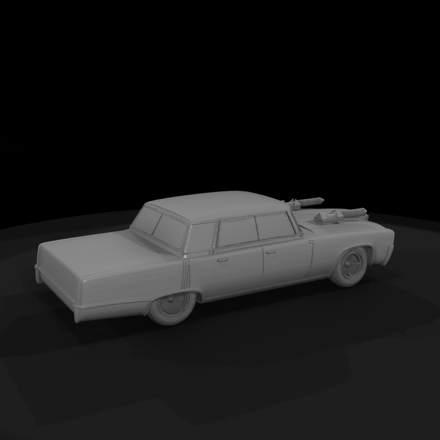 Chrysler Imperial Crown Green Hornet Black Beauty - 1965