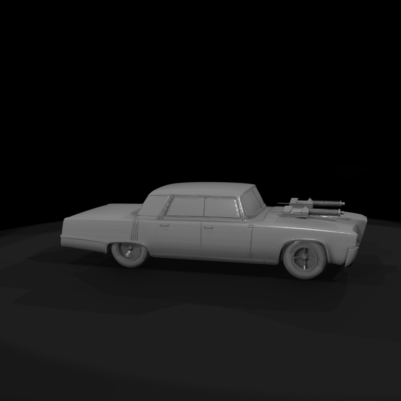 Chrysler Imperial Crown Green Hornet Black Beauty - 1965