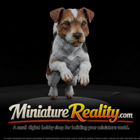 Animal Jumping Terrier miniature, three-quarter view — thumbnail 1