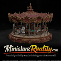 Ride Carousel miniature, three-quarter view — thumbnail 1