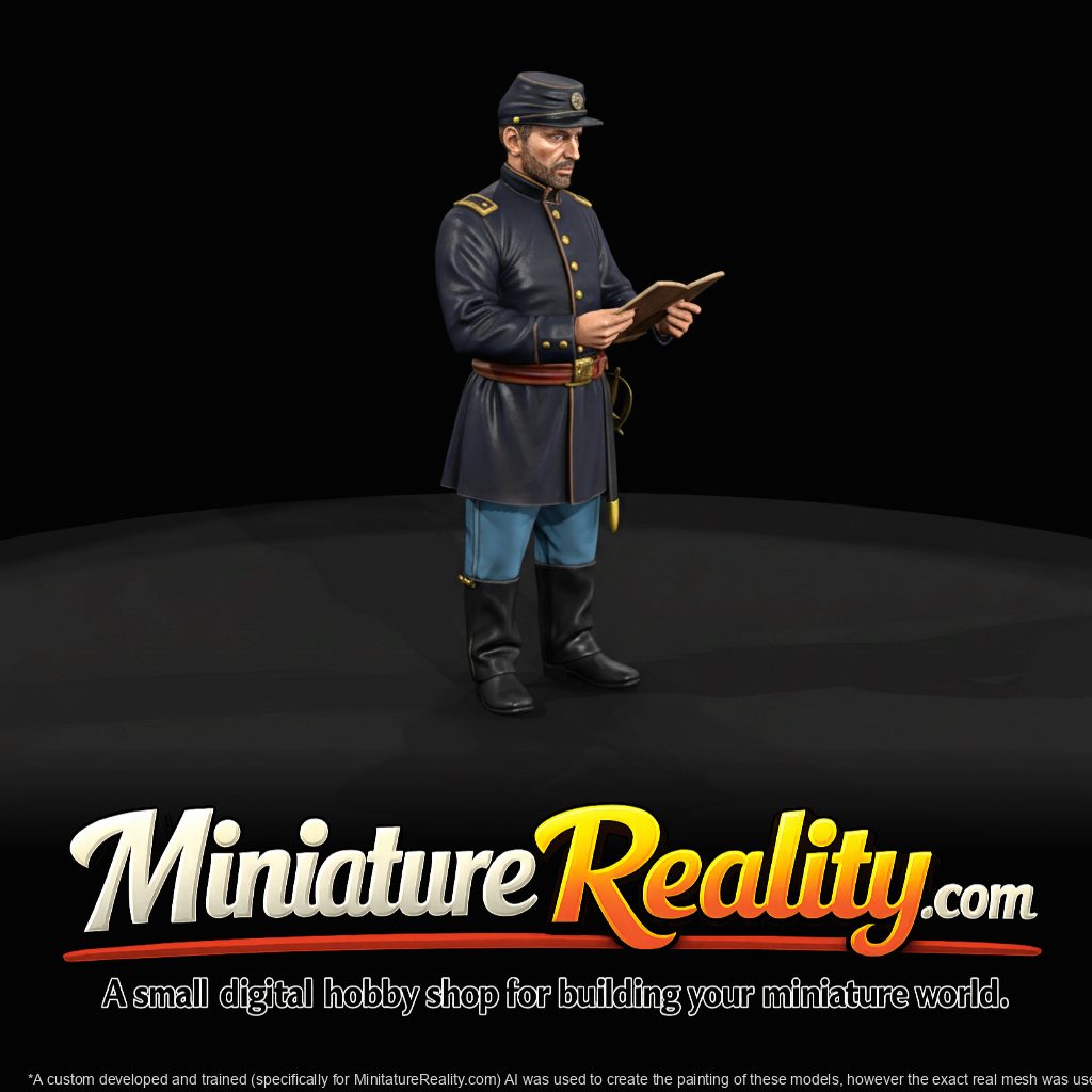 Union Civil War Soldier Figure (1860s) — Officer