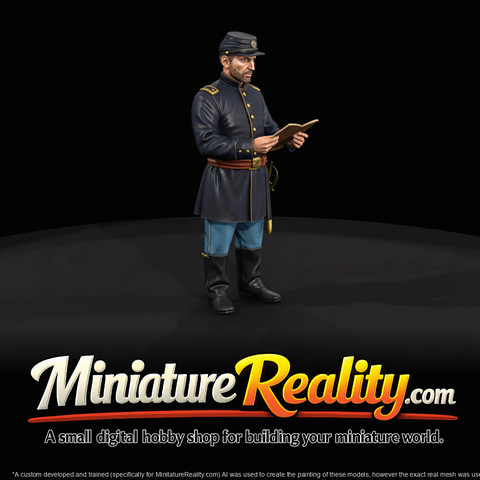 Union Civil War Soldier Figure (1860s) — Officer