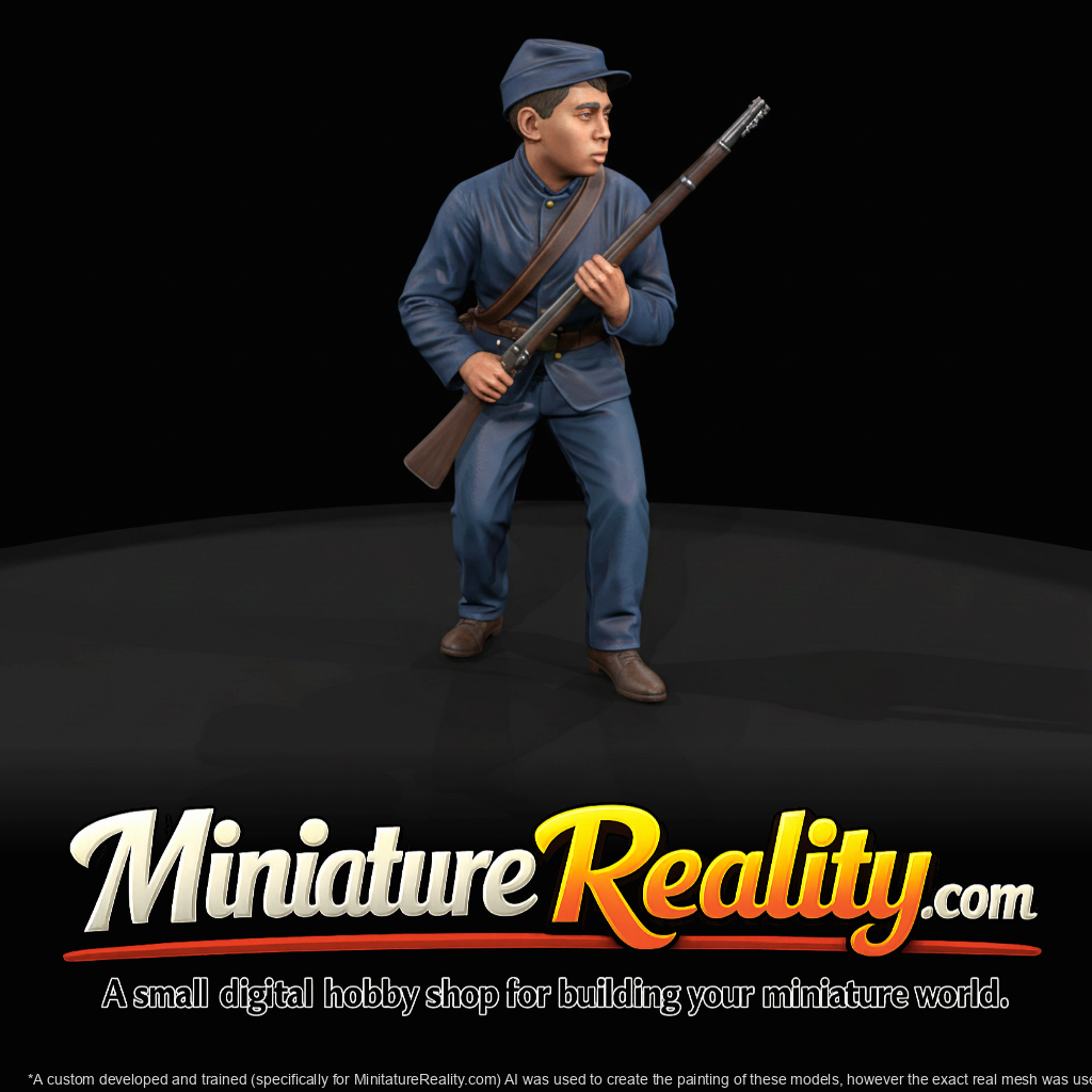 Union Civil War Soldier Figure (1860s) — Soldier