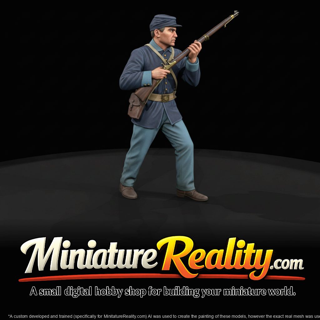 Union Civil War Soldier Figure (1860s) — Soldier