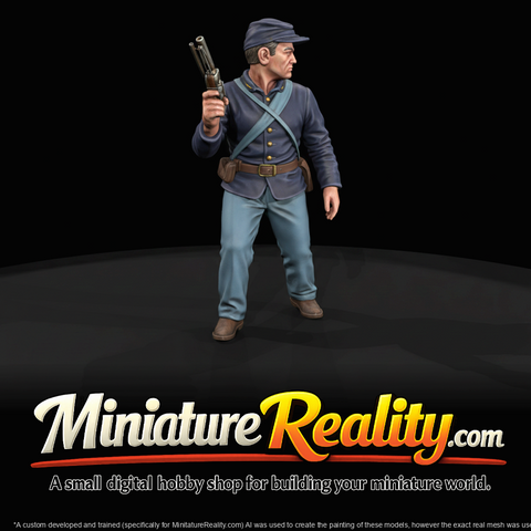 Union Civil War Soldier Figure (1860s) — Soldier With