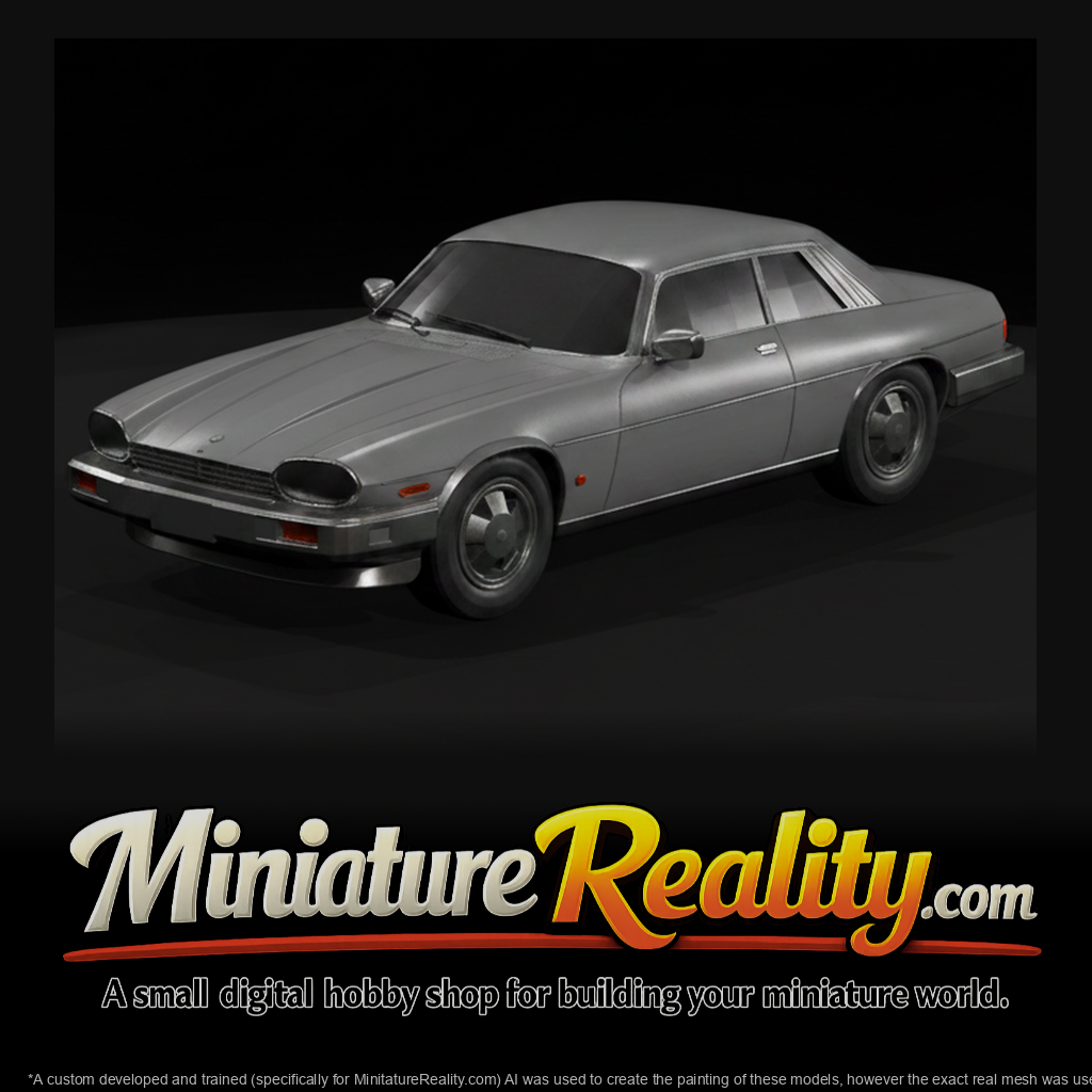 Classic jaguar xjs coupe 2 miniature, three-quarter view
