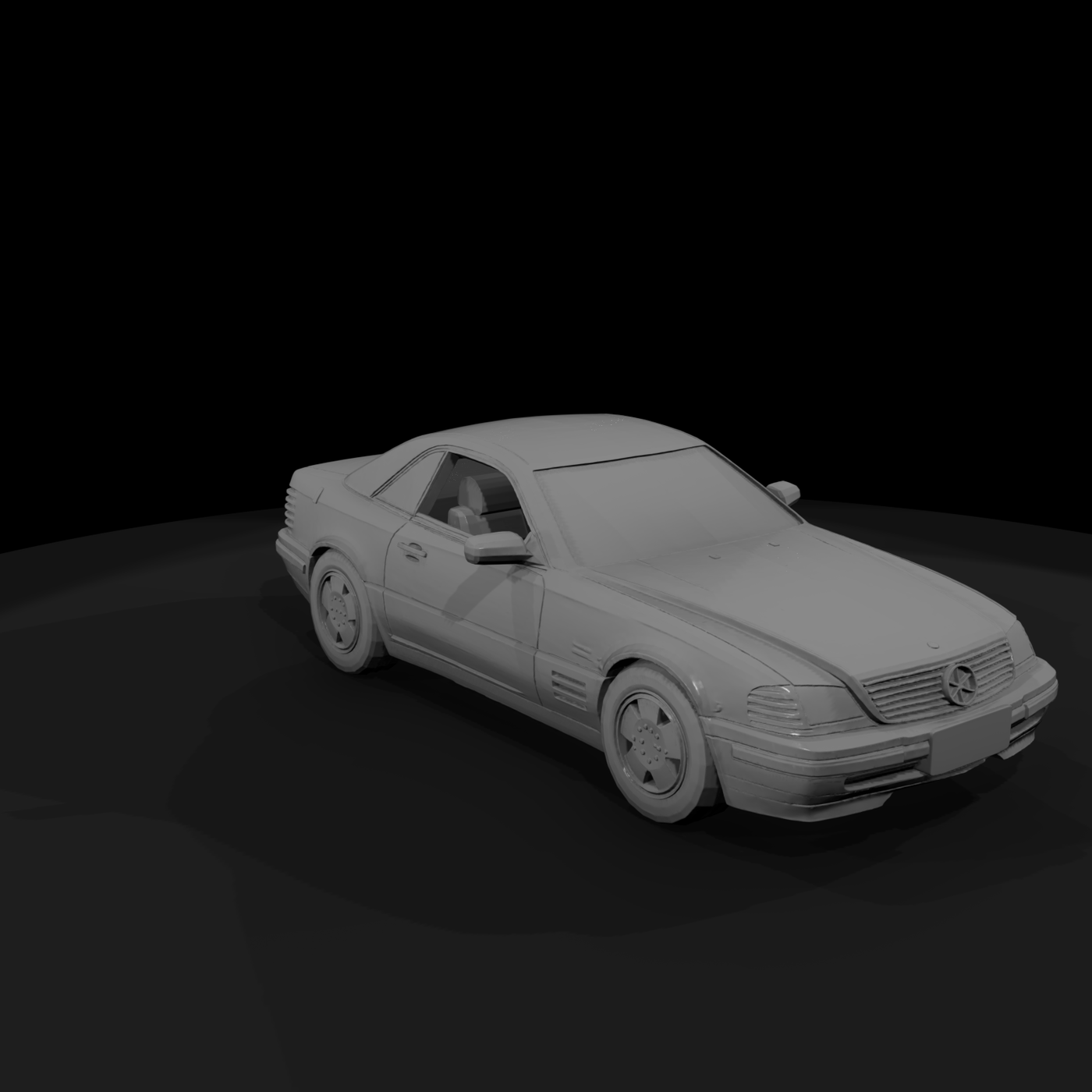 Classic Mercedes SL Coupe Body Shell (HO /