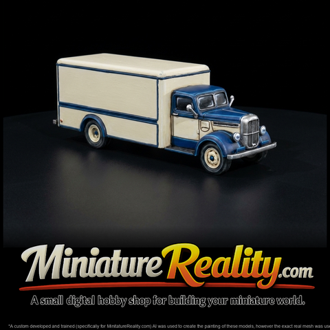 Classic Box Delivery Truck