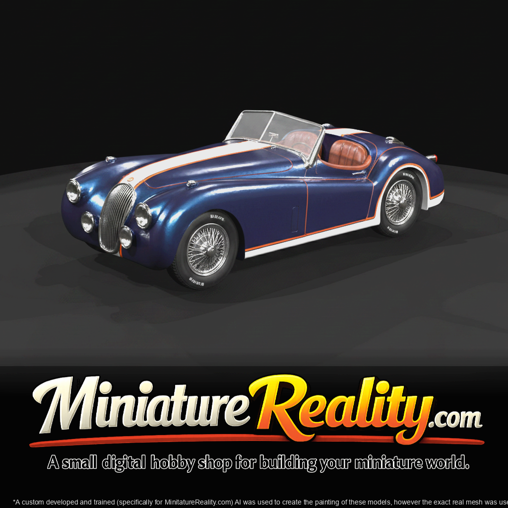 classic convertible roadster (two-seat sports car) (estimated)
