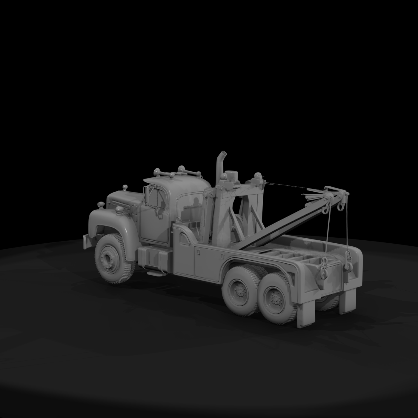 Classic Mack Tow Truck