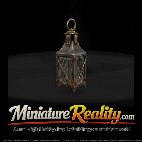 classic rustic metal lantern 3d model 6rLHv06I 1