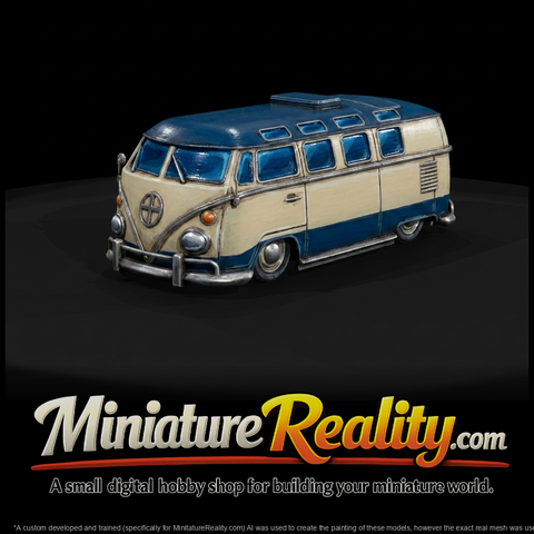 Classic Split Windshield Camper Van