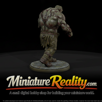 Comic Monster Reanimated Brute miniature, three-quarter view — thumbnail 1