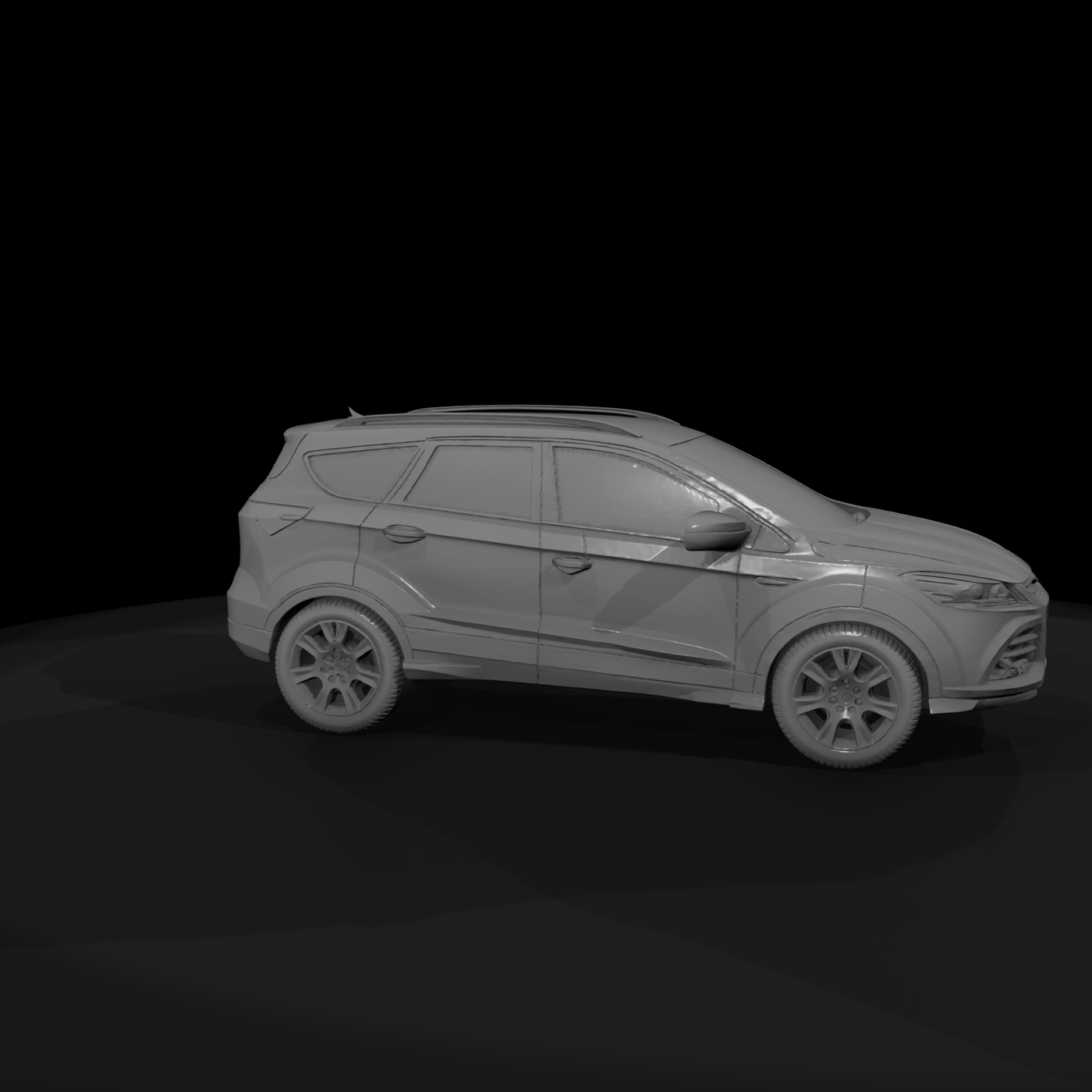 Compact Crossover SUV — Unbranded Vehicle